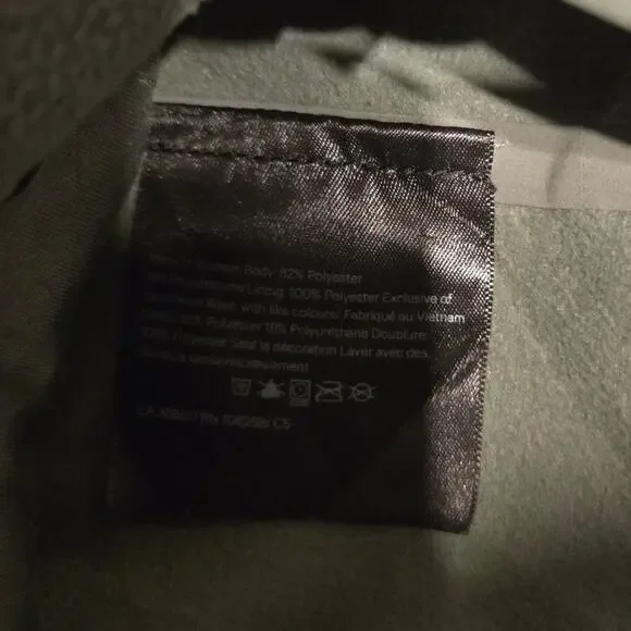 Lululemon Glyde Along Softshell Jacket 8 Green Twill - Picture 7 of 9